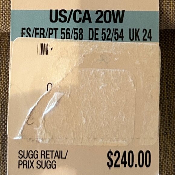 NWT Le Suit soft taupe lined blazer sz 20W - Picture 12 of 13